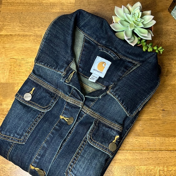 Carhartt Jean jacket size large - Picture 2 of 8